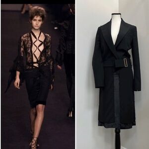 Vintage Tom Ford For Yves Saint Laurent  Skirt Runway F/W 2002 Size FR40